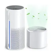 Afloia 2 in 1 Air Purifier with Humidifier, 3 Stage Filters for Home Allergie...