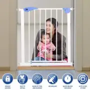 Pet Baby Child Kid Adjustable Safety Gate Security Stair Barrier Door Extension