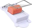 Luncheon Meat Slicer - Slices Eggs, Cheese, Liver, and Fruit - Perfect White