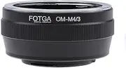 Hersmay OM-M4/3 Lens Adapter for Olympus OM Lens to M4/3 MFT Mount Camera E-PL8 E-PL9 E-M5 E-M10 I II III E-PM2 E-PM1 Pen-F E-M1X/ Pnasonic G7 G9 GF8 GH5 GX7 GX8 GX9 GX85 GX80 GX85 0 G90 GG91
