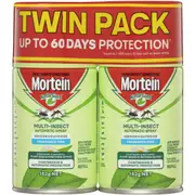 Mortein Naturgard Fragrance Free Multi Insect Automatic Spray Refill 152g x 2 pack