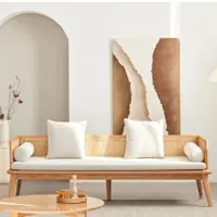 在飛比找蝦皮購物優惠-萊茵系列 實木羅漢床 沙發床 含墊 木框沙發 椅凳 沙發床 