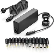 GTGUGR Universal Laptop Charger AC Adapter 19V 65W 45W for HP Asus Acer Toshiba Dell Lenovo Fujitsu Gateway Ultrabook Chromebook IBM Compaq Samsung Sony Notebook Power Supply 1.75A 3.42A 13 DC Tips