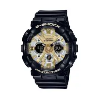 在飛比找Yahoo奇摩購物中心優惠-CASIO卡西歐 G-SHOCK 閃耀時尚 百搭黑金 雙顯系