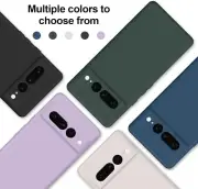 For Google Pixel 9 XL 8 7 6 Pro 8A Case Silicone Slim Soft Shcokproof Case Cover