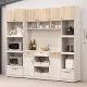 《Homelike》莎莉亞7.3尺組合餐櫃-雪松雙色 電器櫃 高櫃 碗盤收納櫃 櫥櫃 收納櫃 置物櫃 專人配送安裝