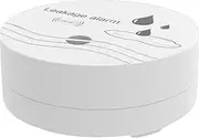 Wireless Water Alarm, Basement Leak Alarm, Water Leak Monitoring System, Sensitive Water Spill Sensor Alarm Leak Detector for Kitchens Appliances, Basements, Bathrooms, 12/12/5 cm