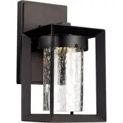 Trans Globe Lighting LED-50160-BK Taylor LED 10 inch Black Outdoor Wall Lantern
