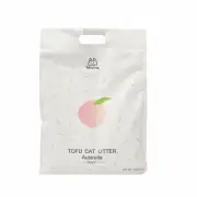 Michu Tofu Natural Clumping Cat Litter, Peach
