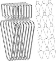 [BUGUUYO] 30pcs Ceiling Hook Clips Versatile Hanging Ceiling Hooks for Office Home Weddings and Events Effortless Installation for Displays Banners Lights and More