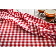 Rans Gingham Checked Tablecloths 5cm Hemming 100% Cotton
