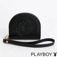 在飛比找momo購物網優惠-【PLAYBOY】零錢包附手挽帶 Minimalist系列(