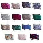 2Pcs Printeds Satins Pillow Cover 51x66cm Smooth Touches Envelope Closure
