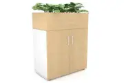 Uniform Small Storage + Planter Box [800W x 975H x 428D]