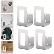 4 Pcs Foldable Cabinet Hanger Chopping Board Table Cutting Holder Pot Lid