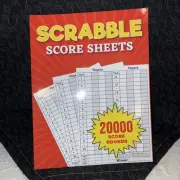 Scrabble Score Sheets Book