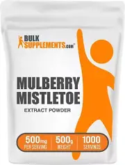 BulkSupplements Mulberry Mistletoe Extract Powder 500g - 500mg Per Serving