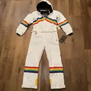 Tipsy Elves Ski Suit One Piece Snowsuit Snow NWT Sunrise Shredder NEW Youth XL