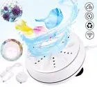 Mini Washing Ultrasonic Portable Machine Turbine USB Travel Camping Laundry