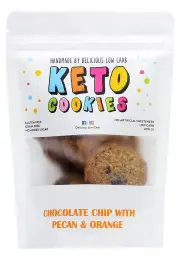 Deliciously Low Carb Chocolate Chip Cookies | 100g