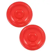2 Pcs Bucket Lid Trash Bin Covers for outside Compost Air Hockey Paddles
