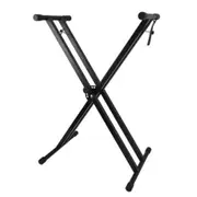 Adjustable Keyboard Stand Folding Double Braced