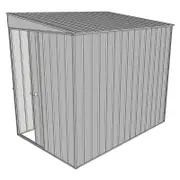 Build-a-Shed 1.5 x 2.3 x 2m Skillion Shed without Side Doors - Zinc