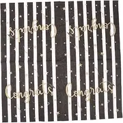 Gatuida Long-use Napkins Graduation Season Theme Party Supplies Decorative Tableware