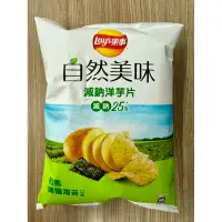 在飛比找蝦皮購物優惠-《茶蛋市集》 Lays 樂事 自然美味 和風薄鹽海苔 49g