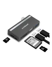 [Mbeat] Essential UCH 27 Hub Adapter USB-C To USB-A 3.0 SD/TF Card Reader f/Laptop