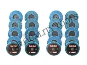 20 New VCT 2" Roll & Lock 40 Grit Flap Discs Grinding Sanding Wheels