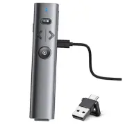 Wireless Presenter Remote Presentation Clicker for PowerPoint，Volume M-Series