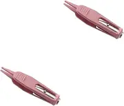 Kisangel 2pcs Led Light Ear Navel Nose Cleaner Safe Baby Ear Care Tool Nose Cleaning Clip Remover Portable Baby