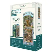 448pc Tonecheer Haven City 3D Puzzle 26.3cm DIY Dollhouse Book Nook Kit 15+