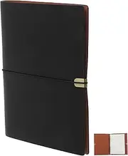 HYTROVE Vintage Style Notebook Binder with Loose Leaf Travel Journal Notebook Aesthetic Writing Journal