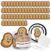 Potato Affirmations Cards in A Decorative Jar 60 Positive Messages for Daily ...
