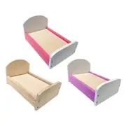1/12 Scale Dollhouse Bed Dollhouse Furniture for Micro Landscape Diorama