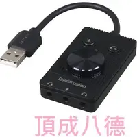 在飛比找蝦皮商城優惠-伽利略 USB2. 0 音效卡 (雙耳機+麥克風+調音+靜音