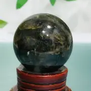173g Natural Flash Labradorite Quartz Sphere Crystal Ball Reiki Energy Healing