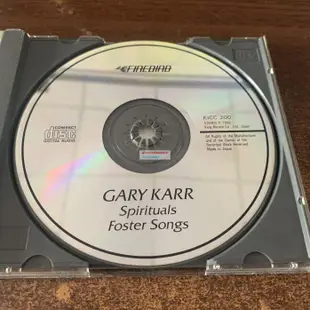 二手絕版 KING1003SA GARY KARR Spirituals 卡爾低音大提琴 CD