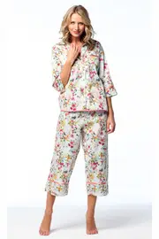 Sophie Floral Pj Set--PAP-7048