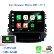 9" Android Car GPS Radio Stereo 2+32GB Carplay For Chevrolet Malibu 2011-2015