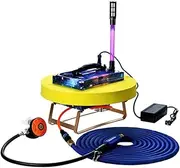 Portable Diving Ventilator, Rechargeable Scuba Tankless Diving System Underwater Breathing System with 49 ft Hose, Waterproof Air Compressor, Deep Diving Adventure Equipment