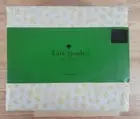 Kate Spade Twin 3pc Sheet Set Yellow Flowers 100% Cotton Percale