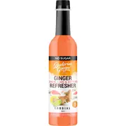 Ginger Lemon, Lime & Bitter Refresher Cordial No Sugar - 750mL