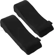 Angoily 1 Pair Gaming Chair Armrest Cushions Office Chair Armrest Pads for Comfort Support Ergonomic Elbow Pads for Home Office Gaming Use Memory