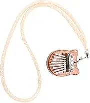 FUNOMOCYA Mini Finger Piano Kalimba for Beginners Thumb Piano Sound Resonance for Adults for Performance Relaxation Outdoor Use