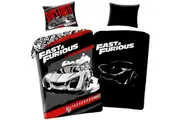 The Fast and Furious Race Glow in the Dark Quilt Cover - Single Bed Size