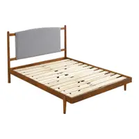 在飛比找蝦皮商城優惠-obis 床 床架 床組 艾米堤胡桃實木5尺床檯