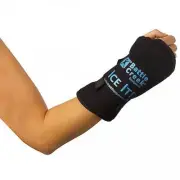 Ice It! ColdCOMFORT Wrist Wrap 4.25"x7" Cold Pack with Cover